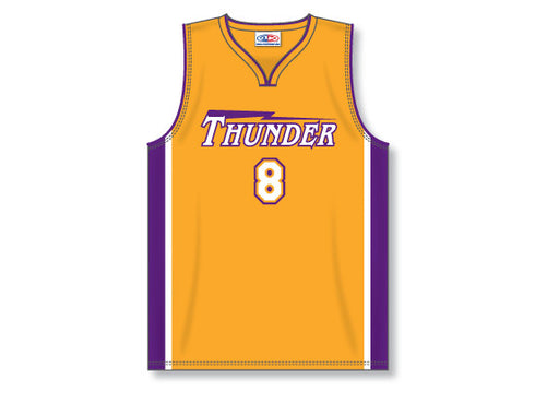 Athletic Knit Custom Made Basketball Jersey Design 1109 (B500-1109)